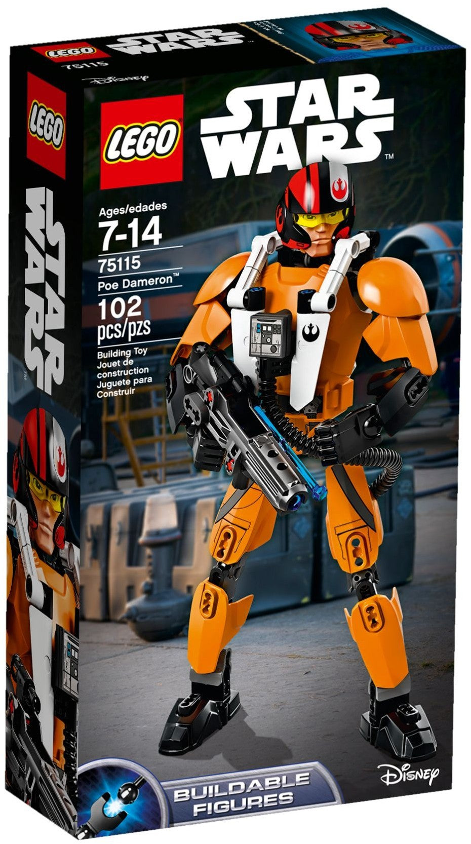 75115 Star Wars Poe Dameron Buildable Figure