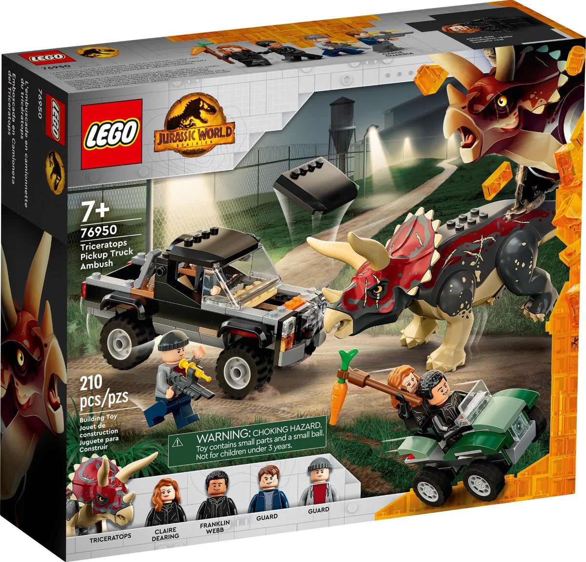 U-76950 USED Triceratops Pickup Truck Ambush