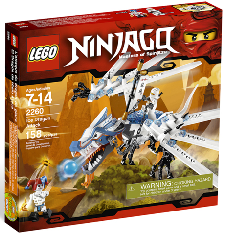 2260 Lego NINJAGO Ice Dragon Attack