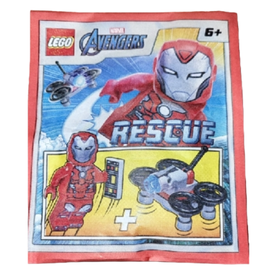 242217 LEGO Marvel Rescue and Drone Paper Bag