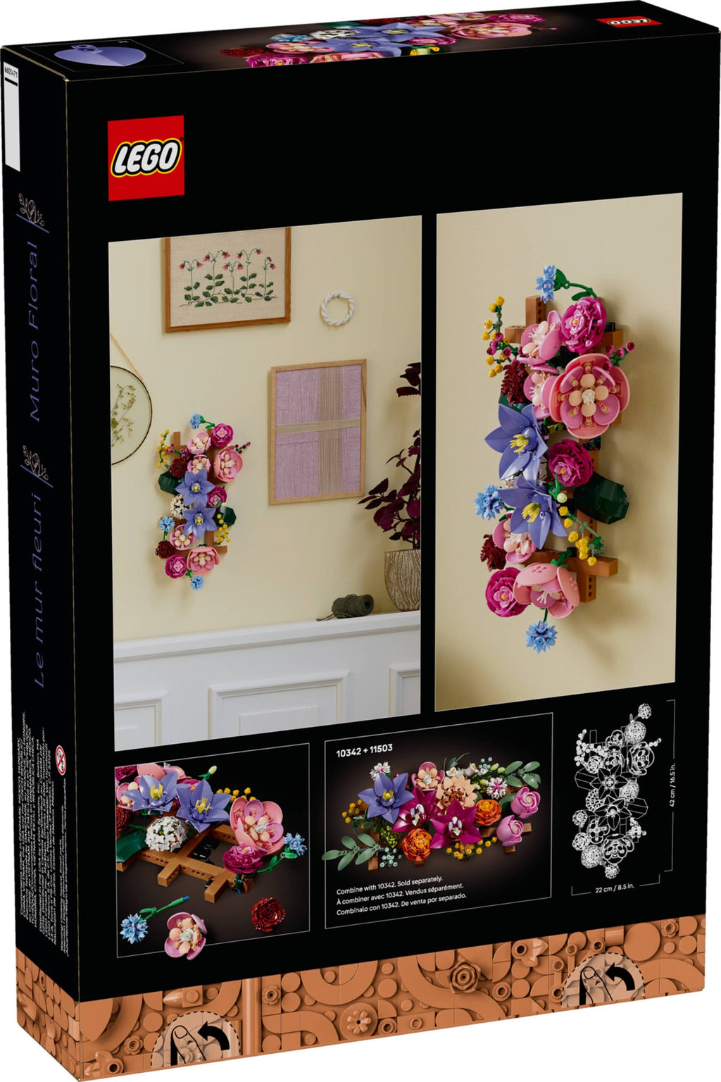 11503 Botanicals Flower Wall