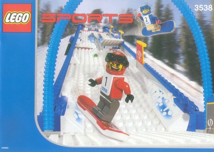 U-3538 LEGO Snowboard Boarder Cross Race
