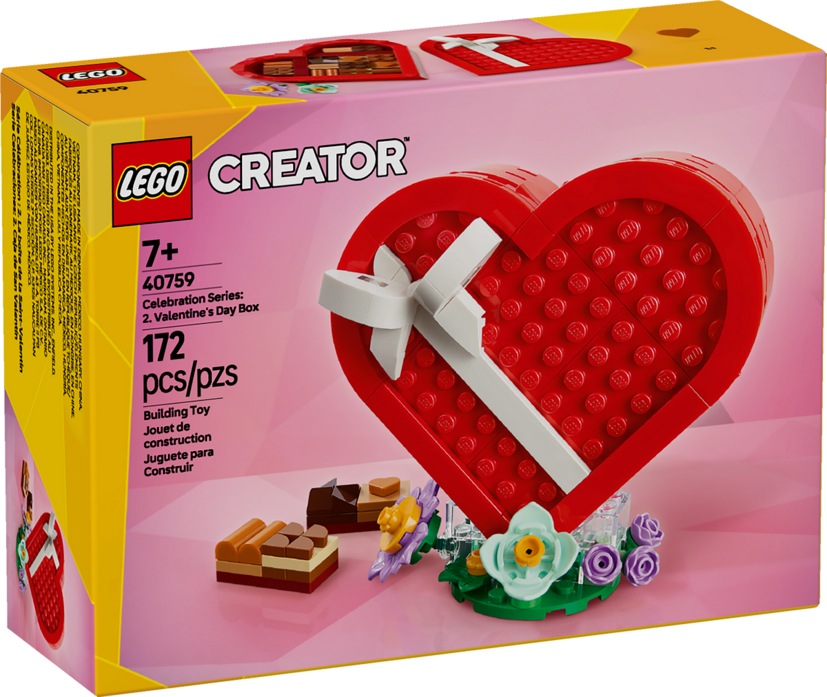 D10-40759 DAMAGED Creator Celebration Series 2. Valentine's Day Box