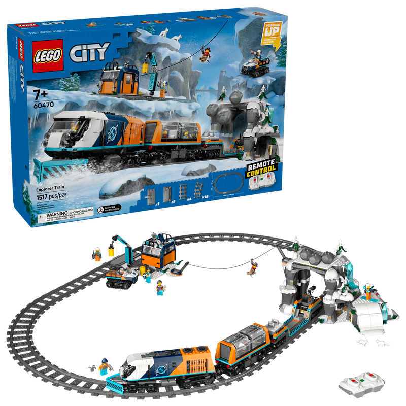 60470 City Explorers' Arctic Polar Express Train