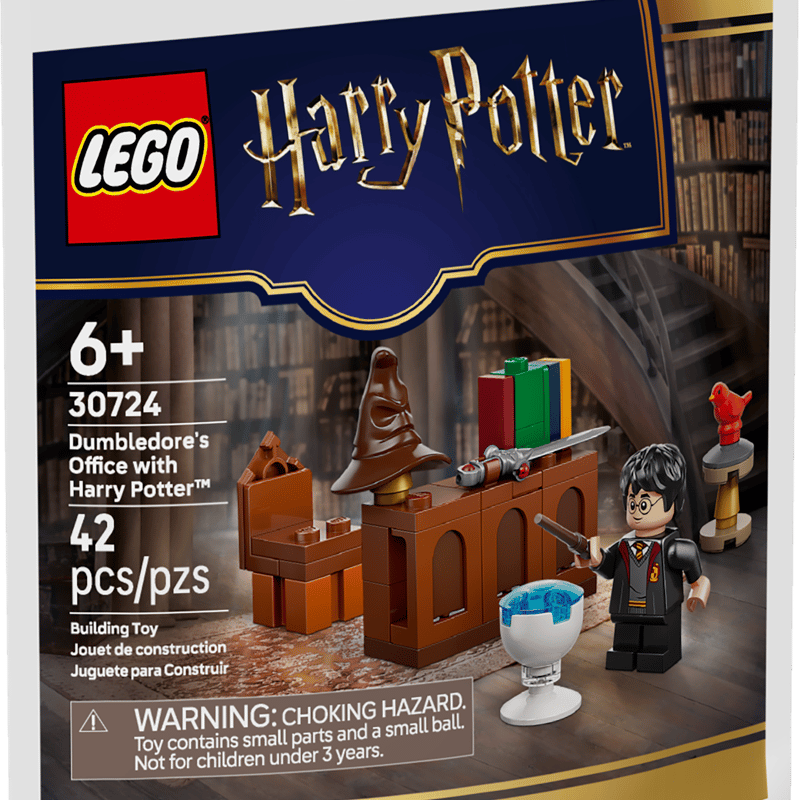 30724 Harry Potter Chamber of Secrets Dumbledore's Office with Harry Paper Bag