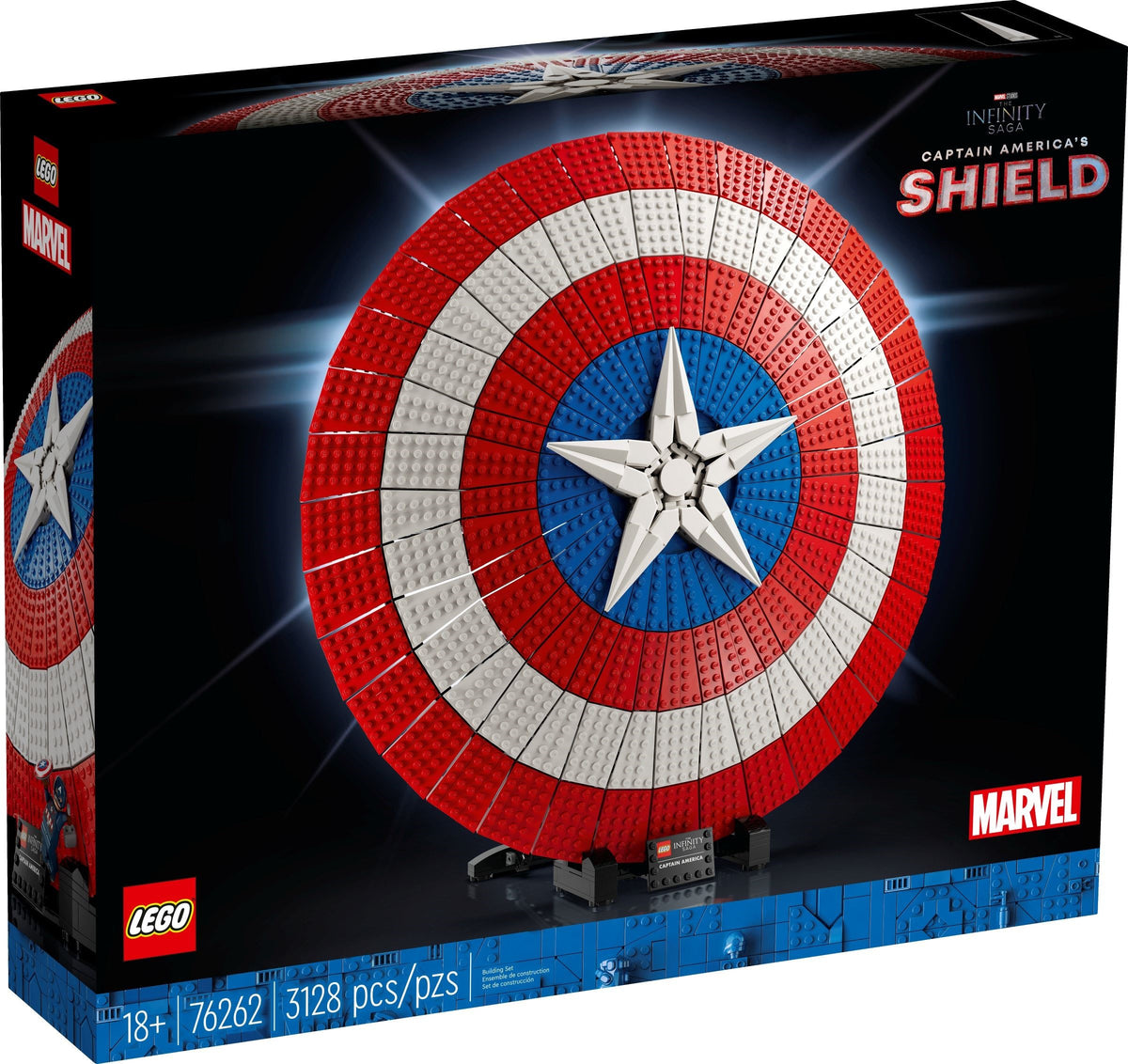 76262 Lego MARVEL SUPER HEROES Captain America Shield
