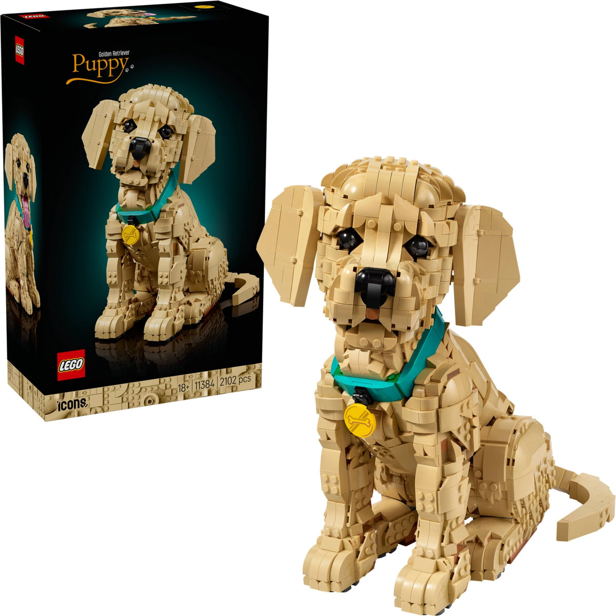 11384 Icons Golden Retriever Puppy
