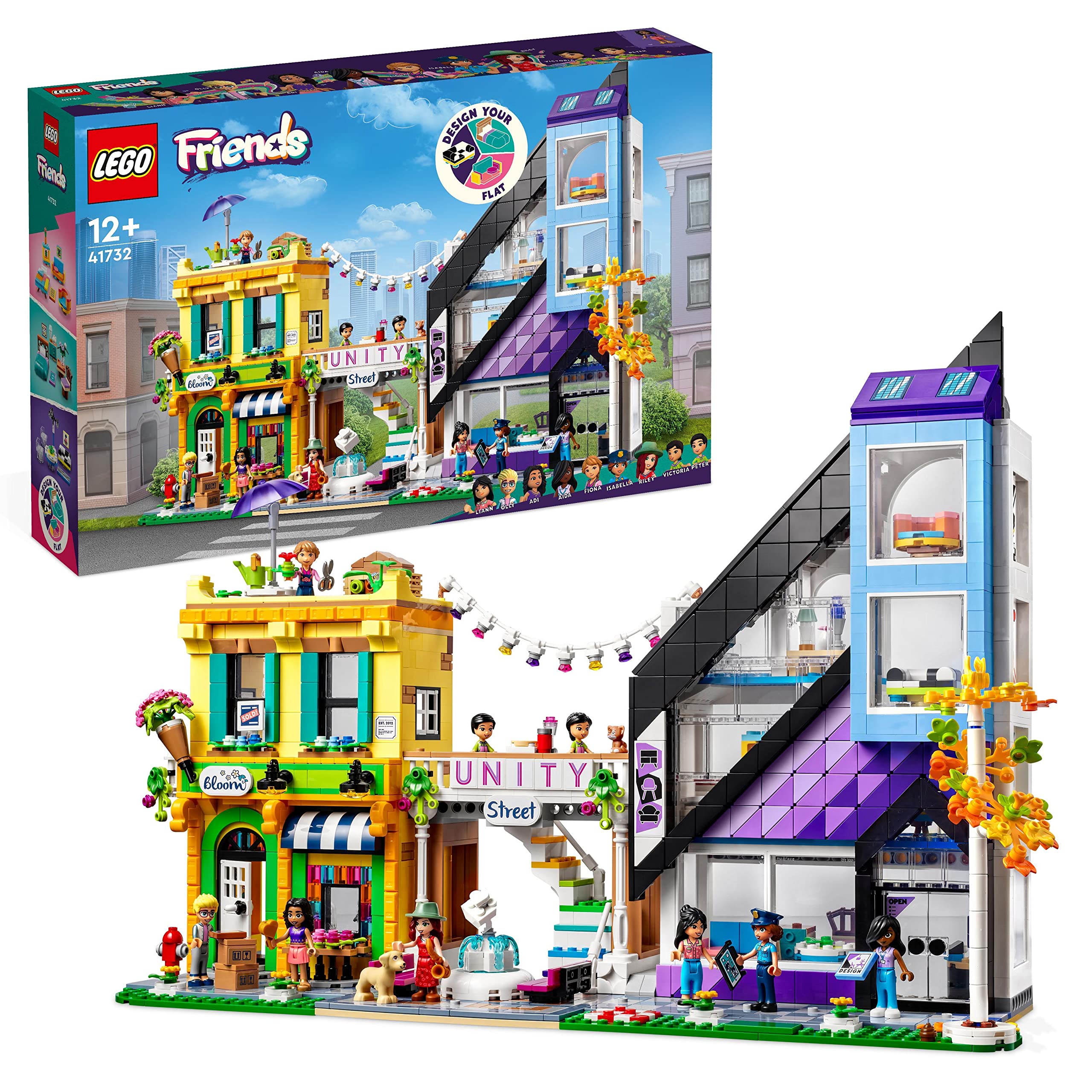 41732 Lego Friends Downtown Flower and Design Stores