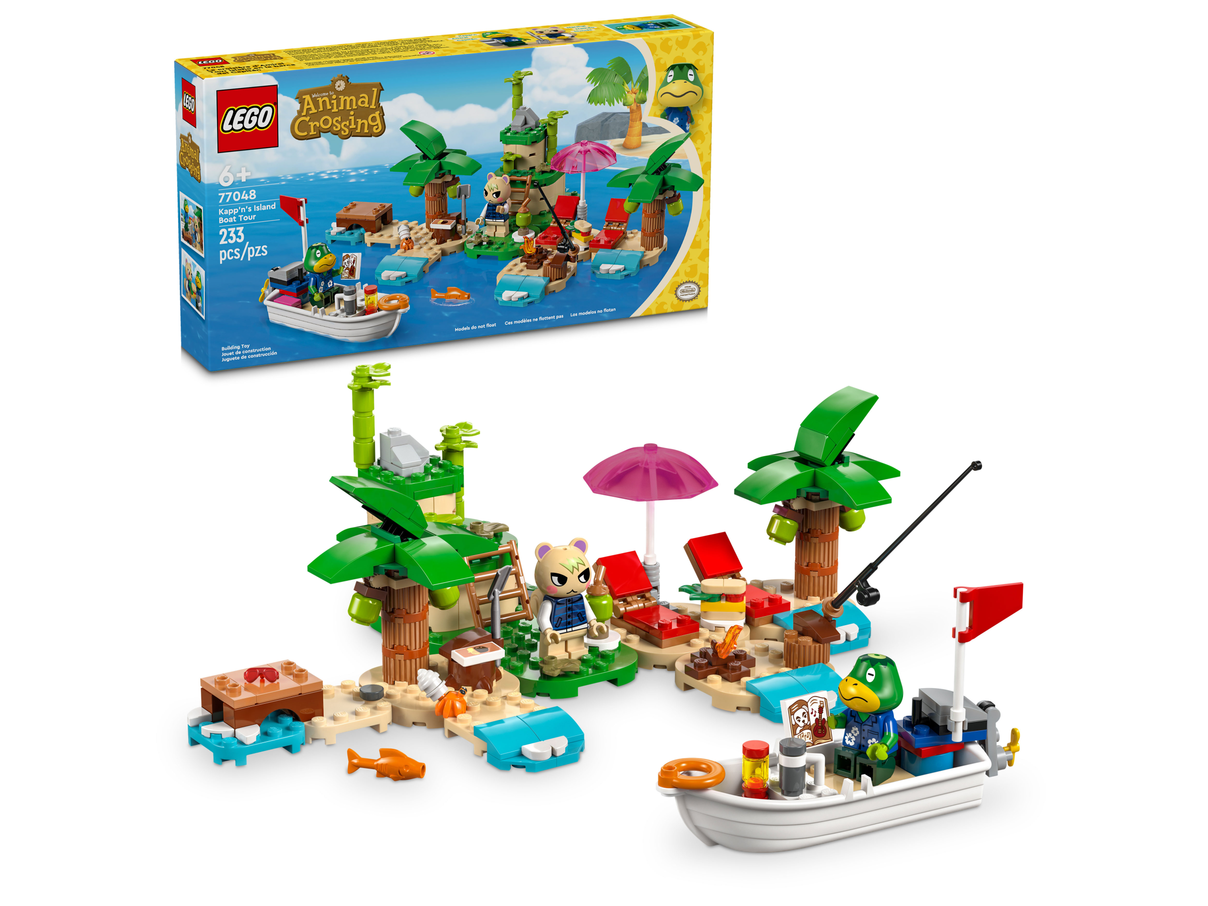 77048 Lego Animal Crossing Kapp'n's Island Boat Tour