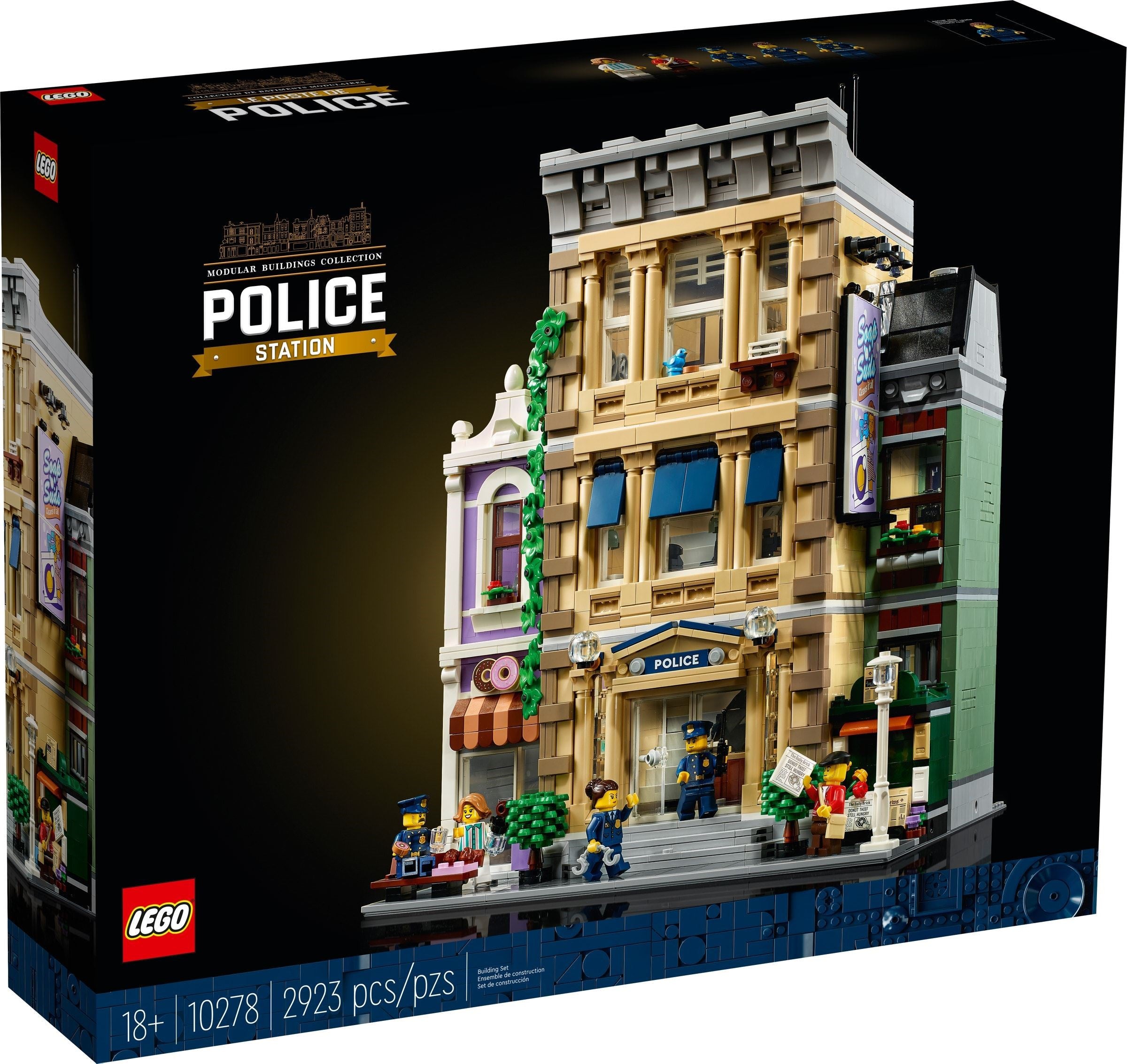 D15-10278 DAMAGED Lego Icons Police Station