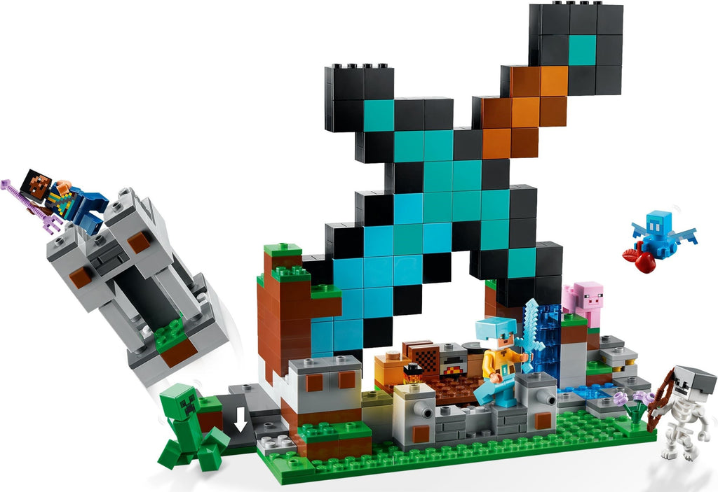 21244 Minecraft The Sword Outpost