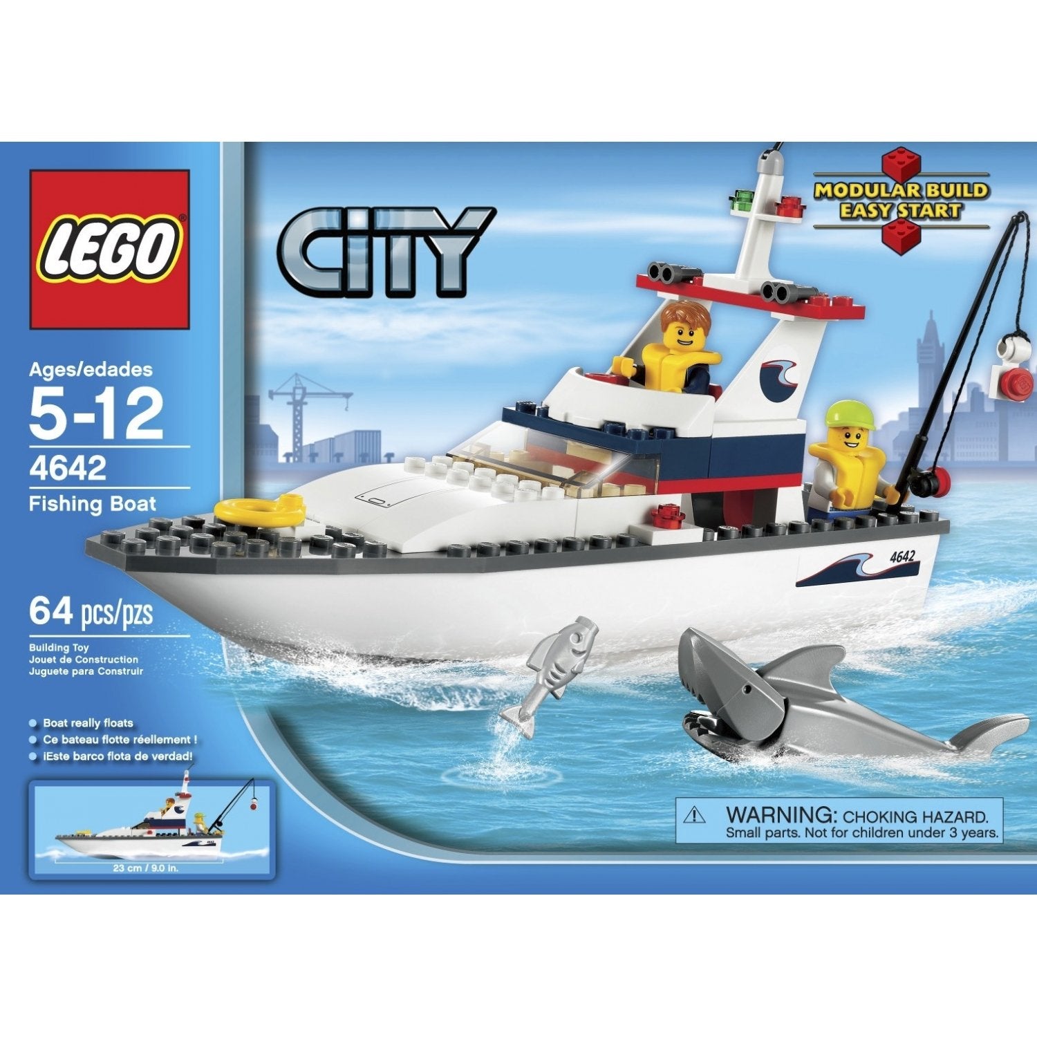 4642 LEGO City Fishing Boat