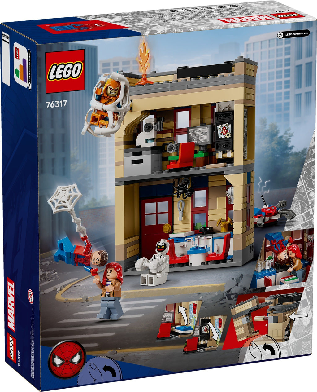76317 Marvel Peter Parker's Apartment