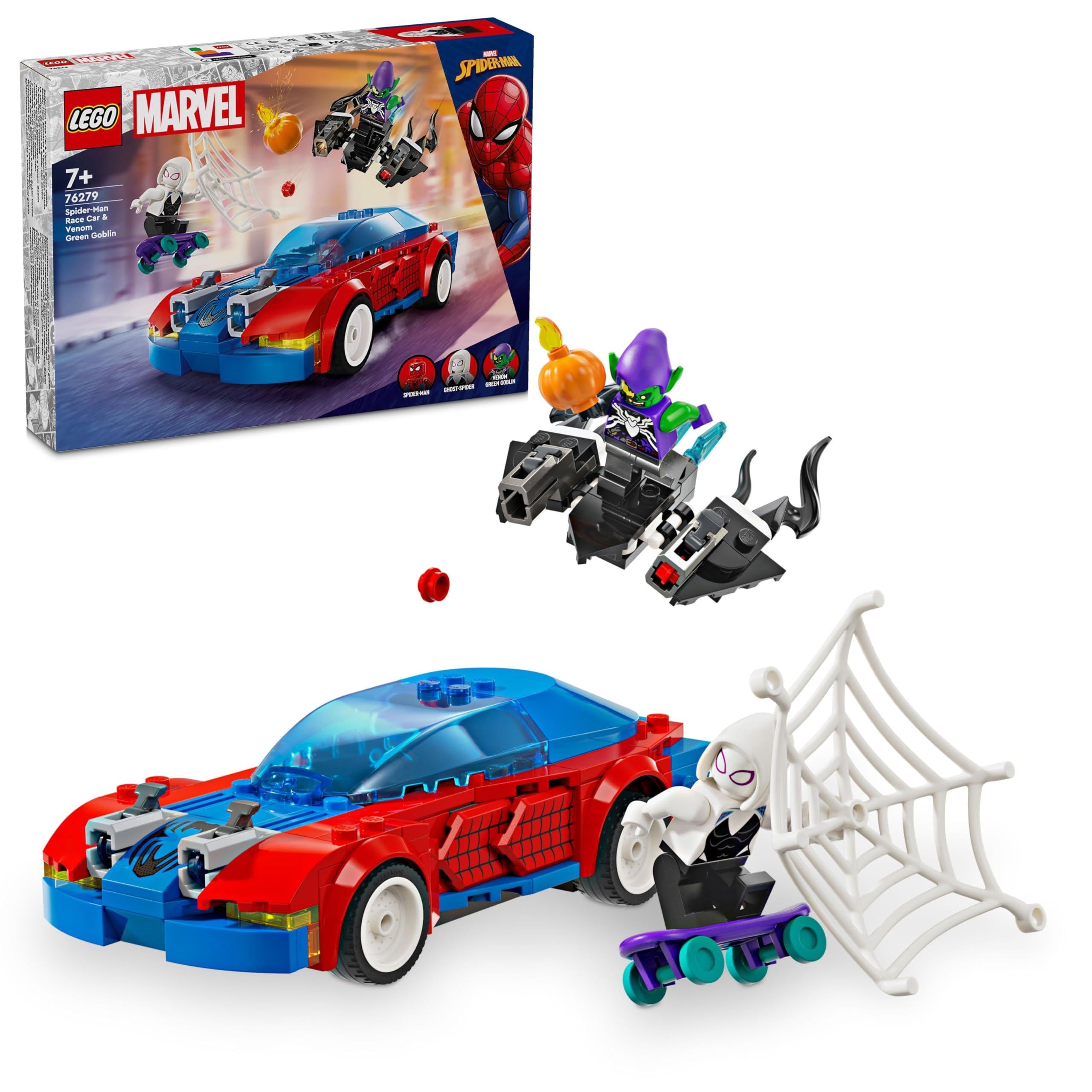 76279 Marvel Spider-Man Race Car &  Venom Green Goblin