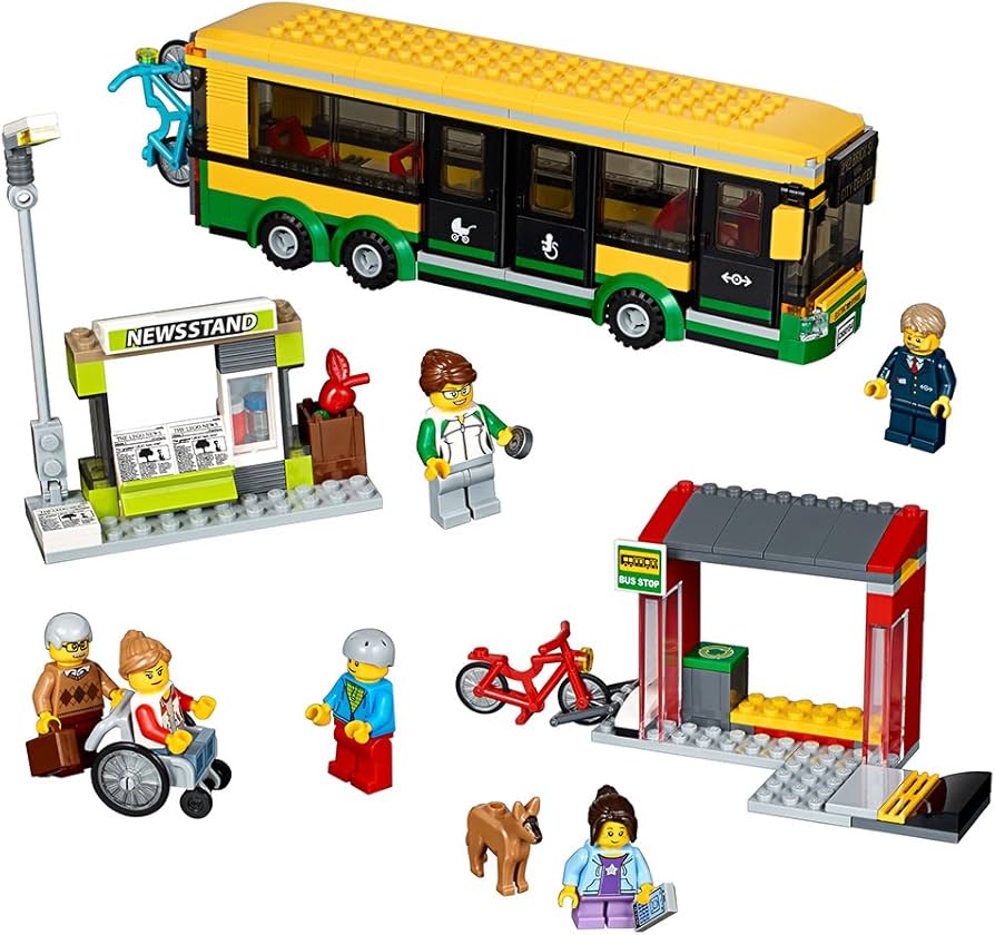 60154 LEGO City Town Bus Station