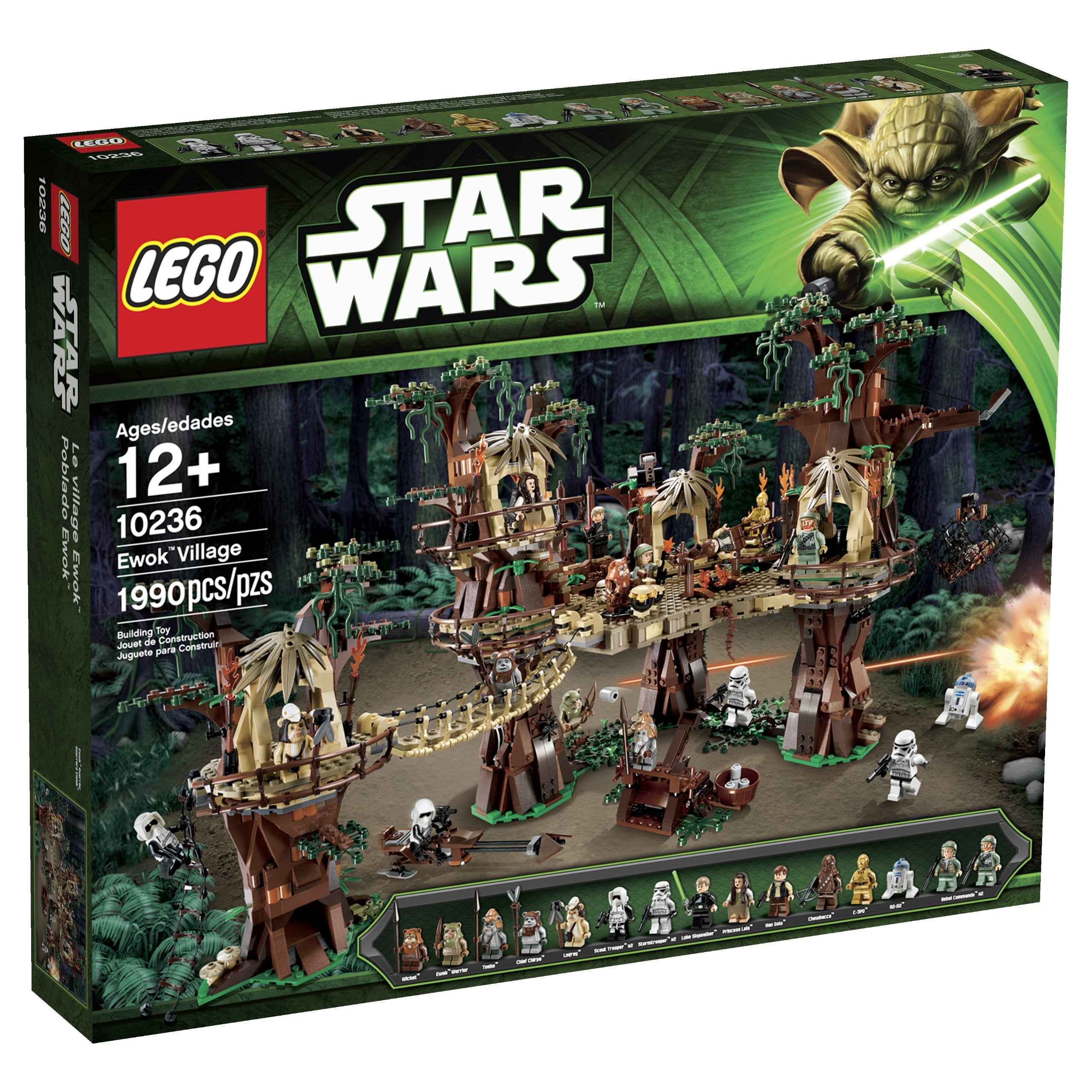D10-10236 DAMAGED Ewok Village