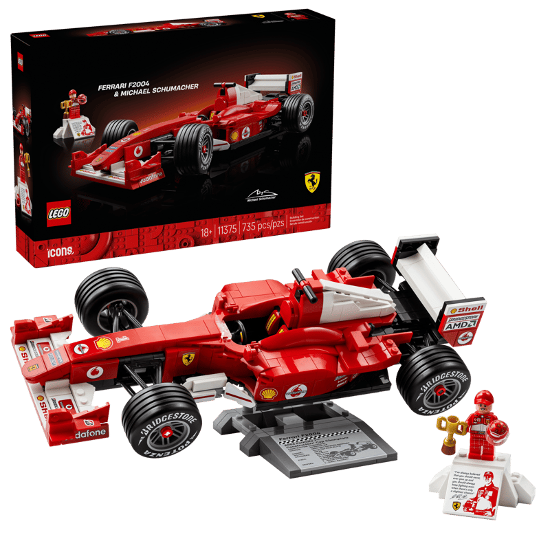 11375 Icons Ferrari F2004 & Michael Schumacher