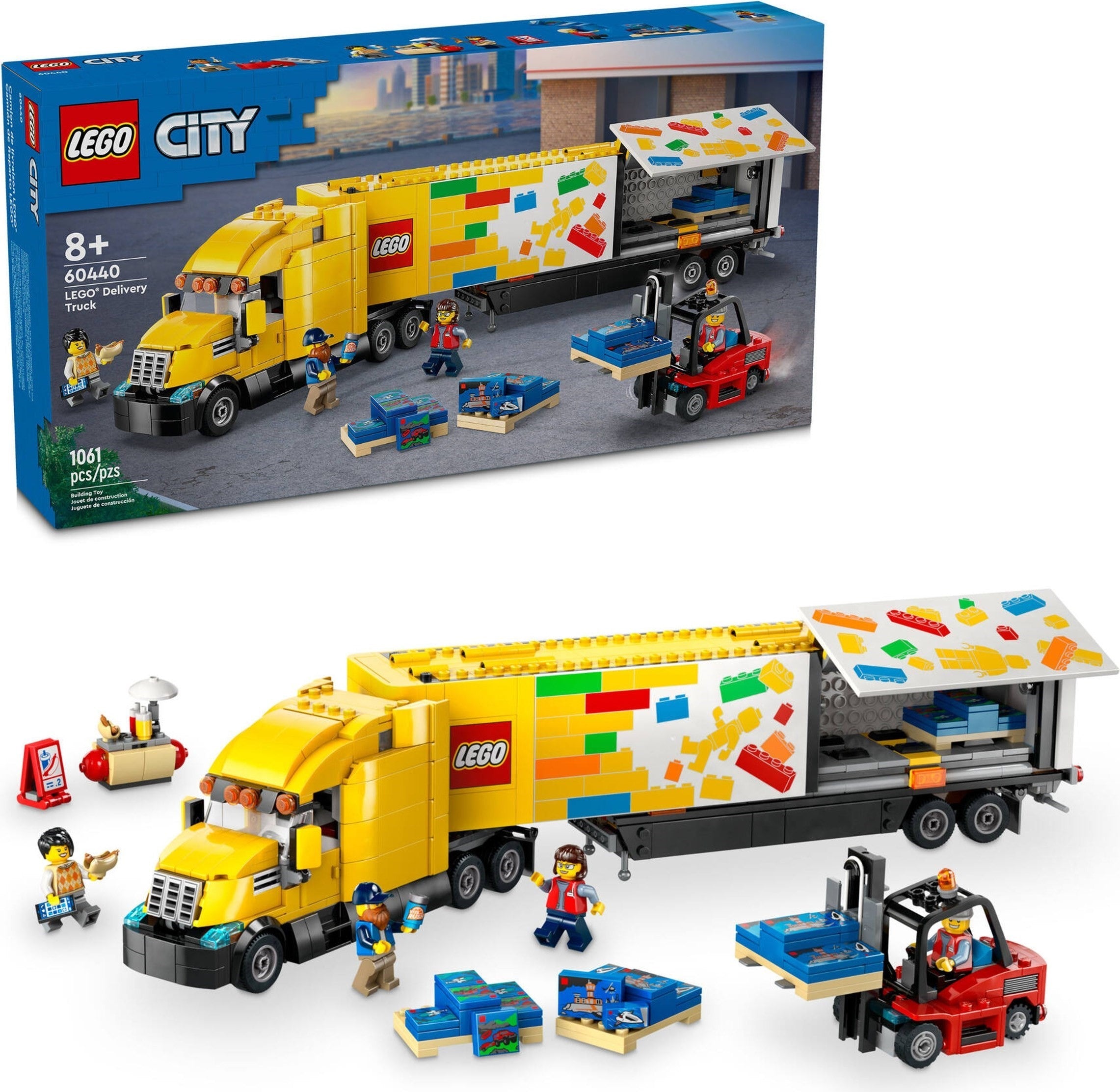 D5-60440 DAMAGED City Delivery Truck