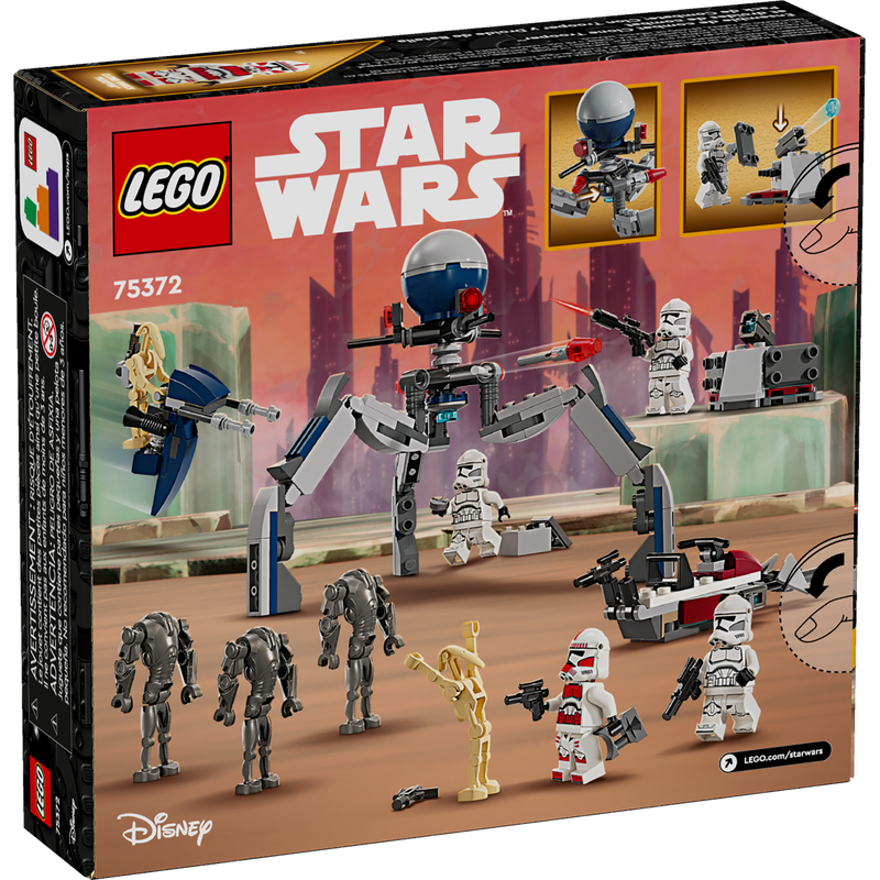 U-75372 USED LEGO Star Wars Clone Trooper™ & Battle Droid™ Battle Pack