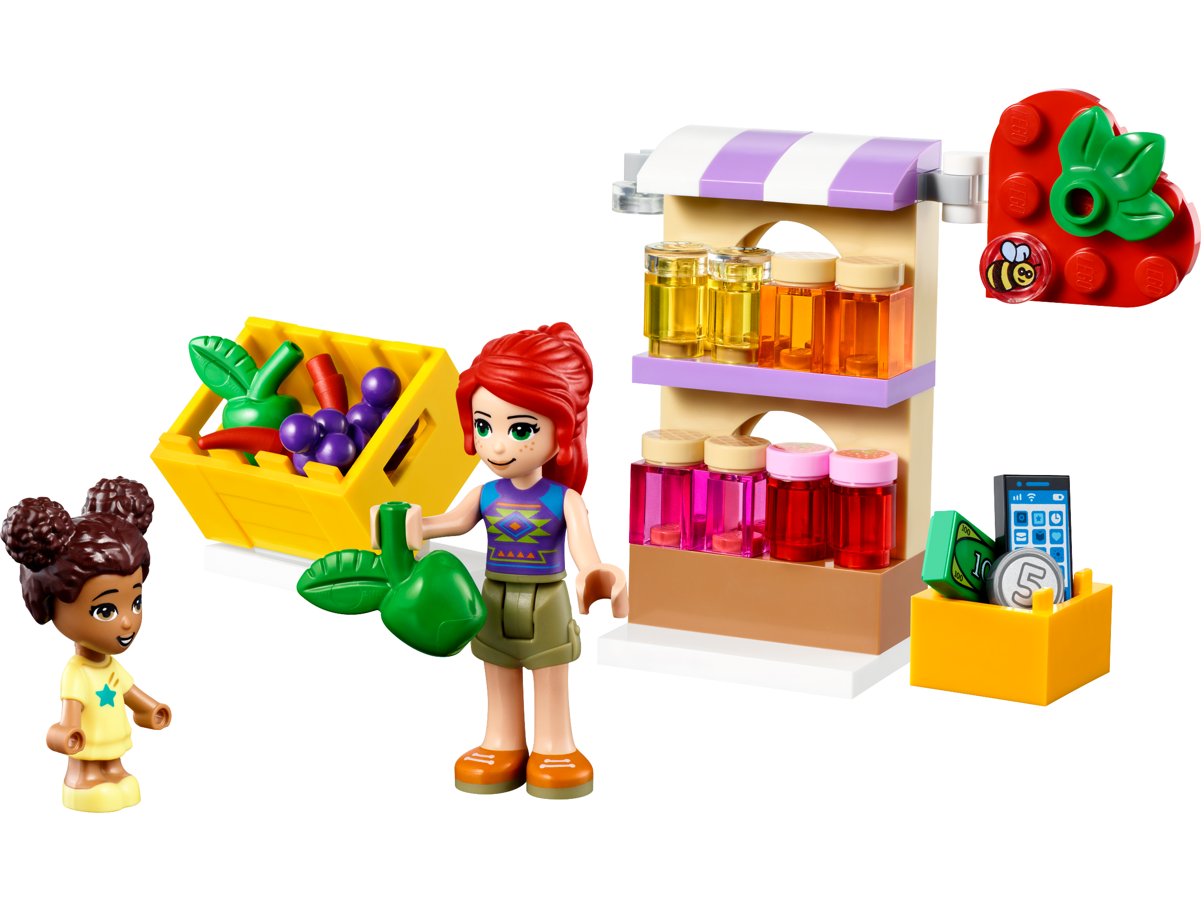 30416 Friends Market Stall Polybag