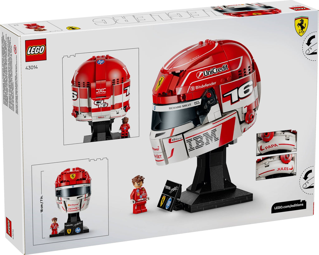 43014 Scuderia Ferrari HP Charles Leclerc Helmet