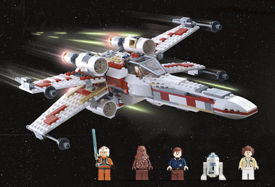U-6212 USED Star Wars X-wing Fighter