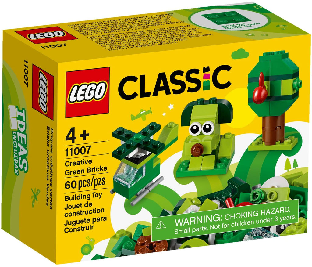 11007 Creative Green Bricks