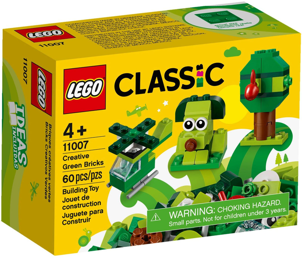 11007 Creative Green Bricks