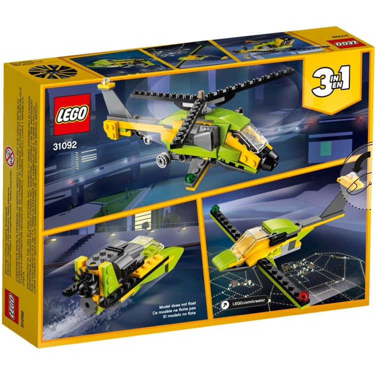 31092 Creator 3-in-1 Helicopter Adventure