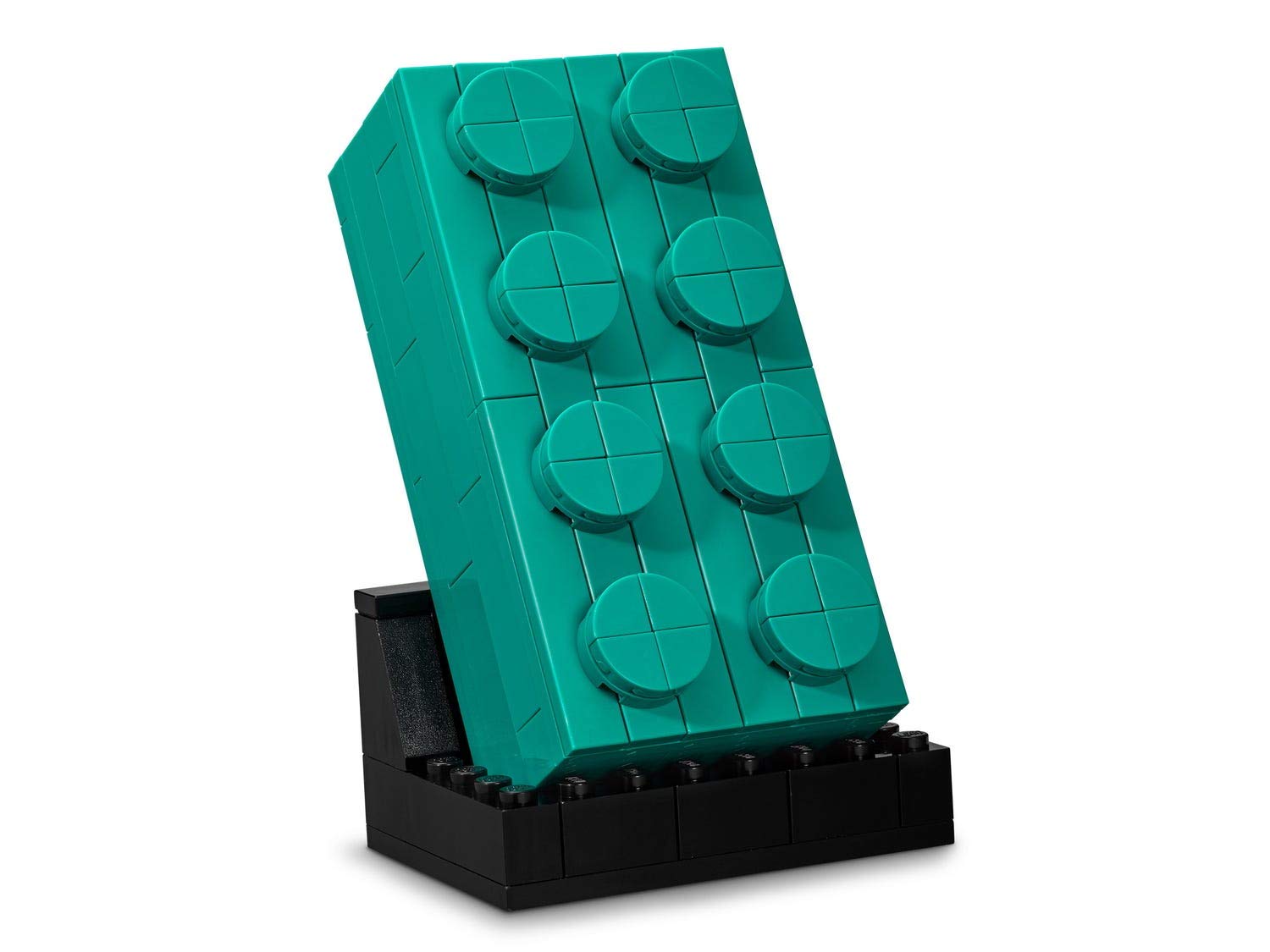 6346101 Buildable 2x4 Teal Brick