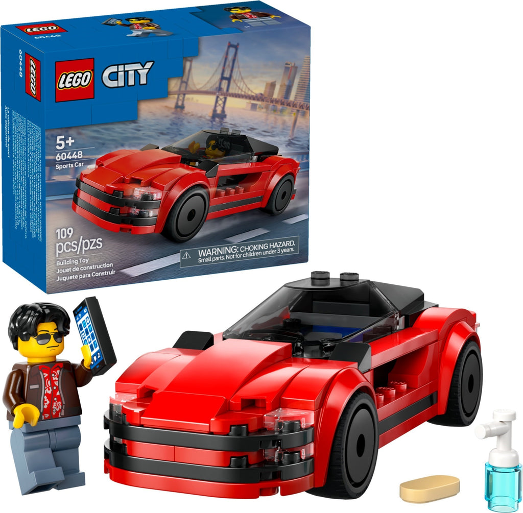 60448 City Red Sports Car