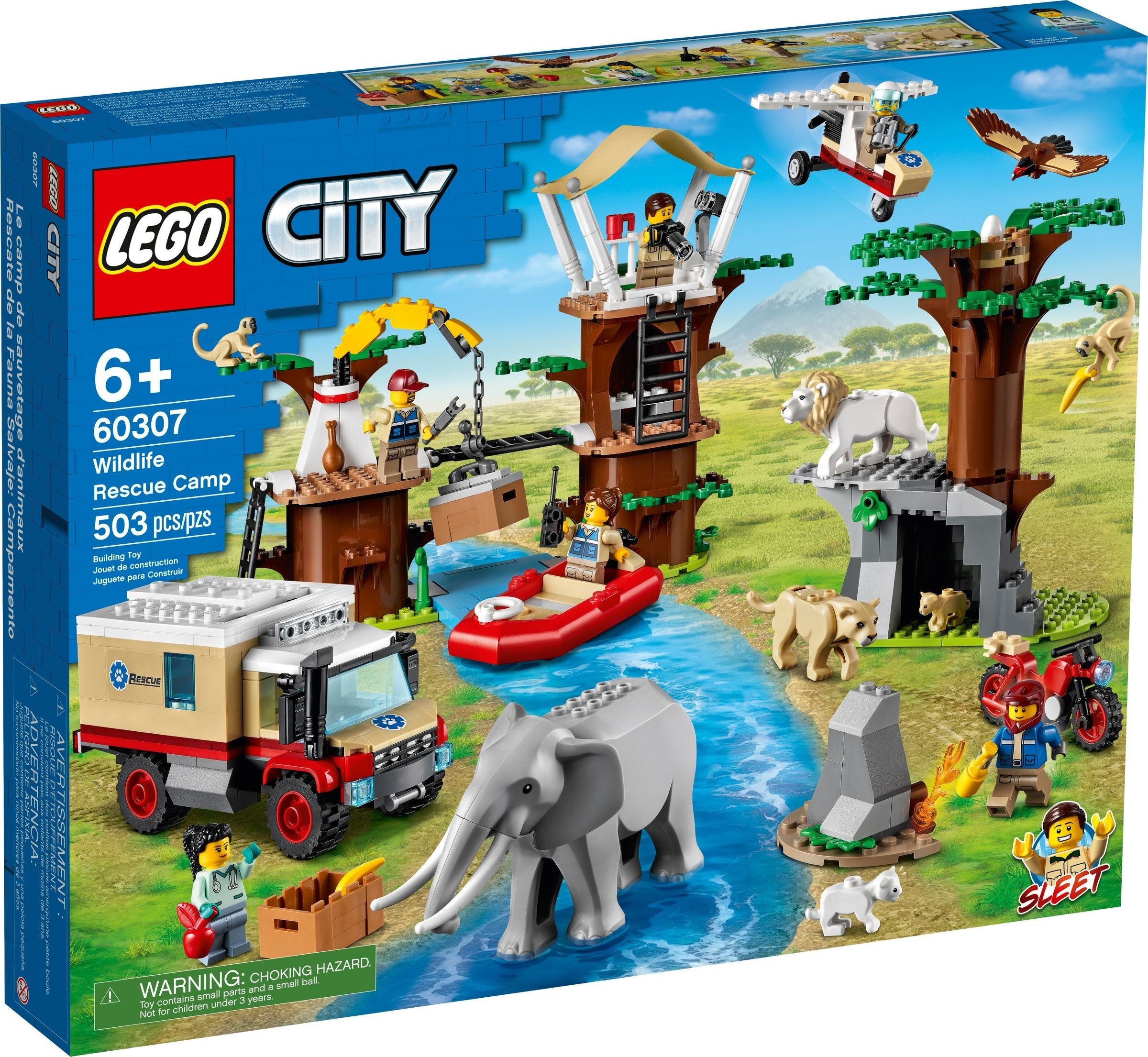 60307 Lego City Wildlife Rescue Camp