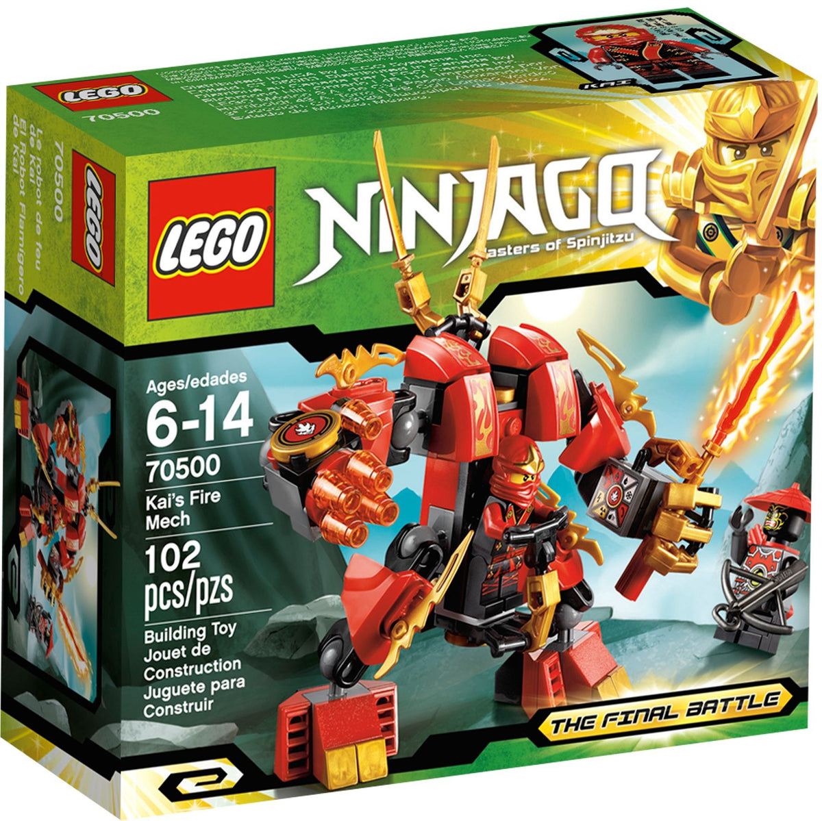 70500 LEGO Ninjago Kai Fire Mech