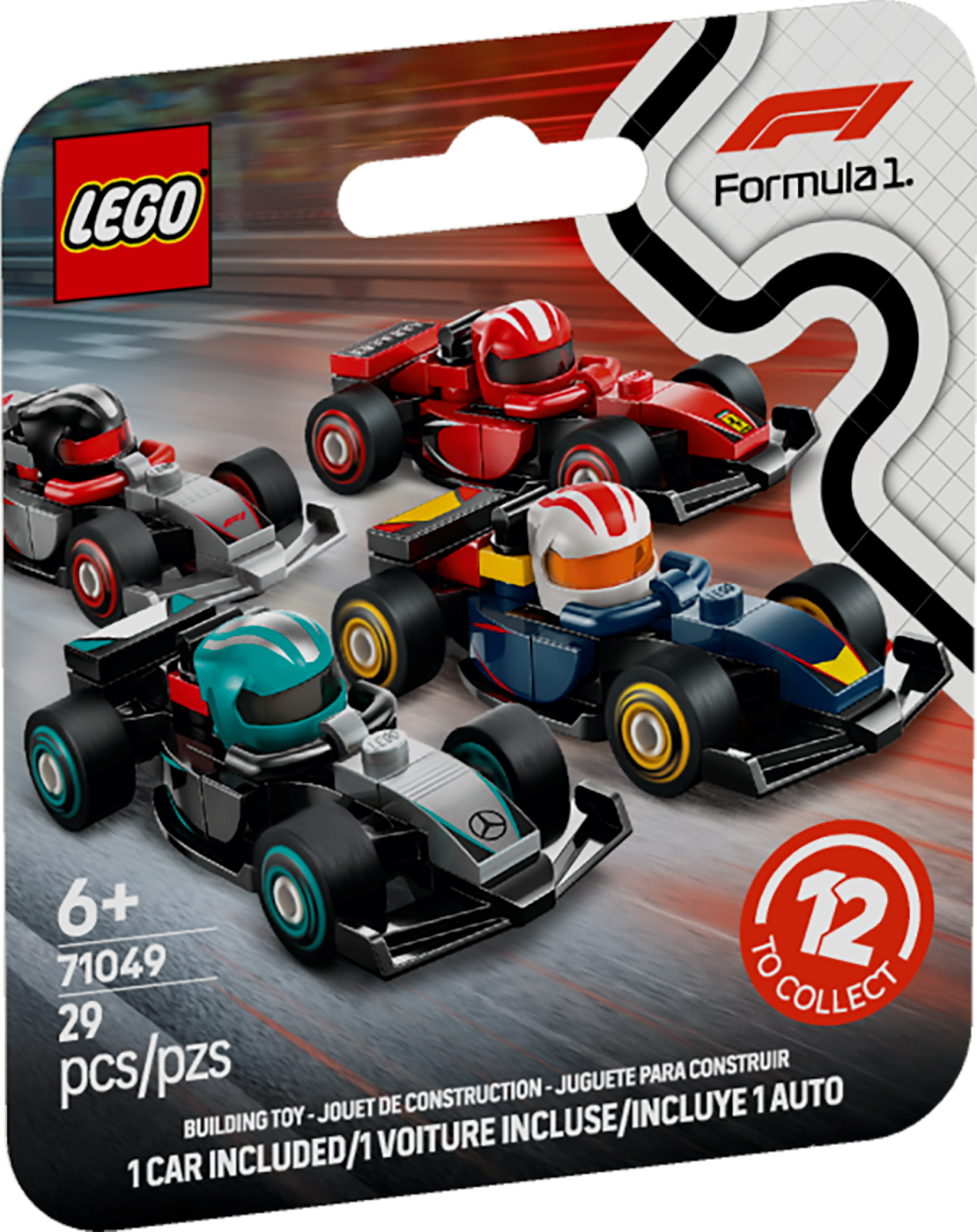 71049 Lego F1® Collectible Race Cars