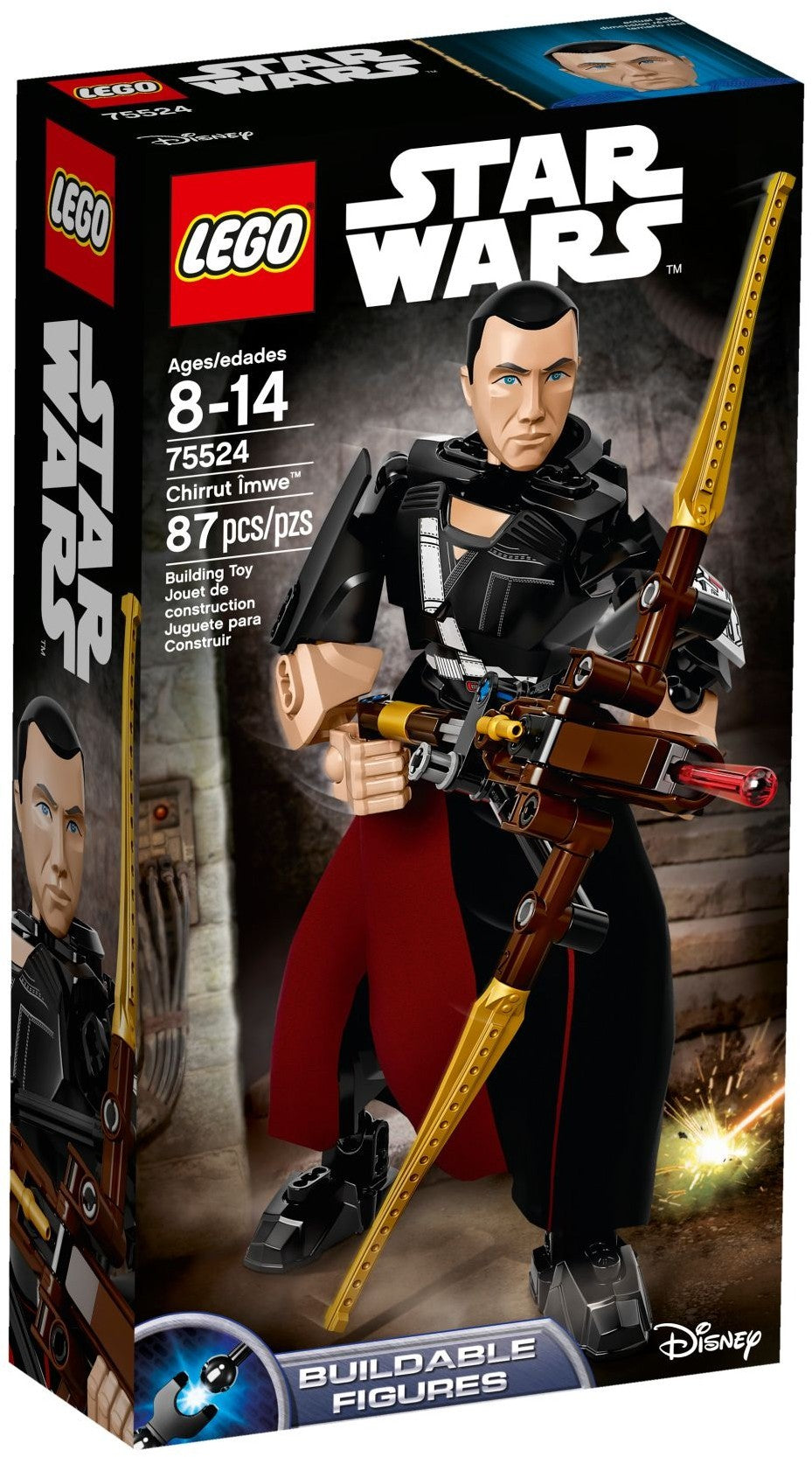 75524 Star Wars Chirrut Îmwe Buildable Figure