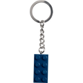 854237 LEGO Earth Blue 2x4 Keyring Key Chain