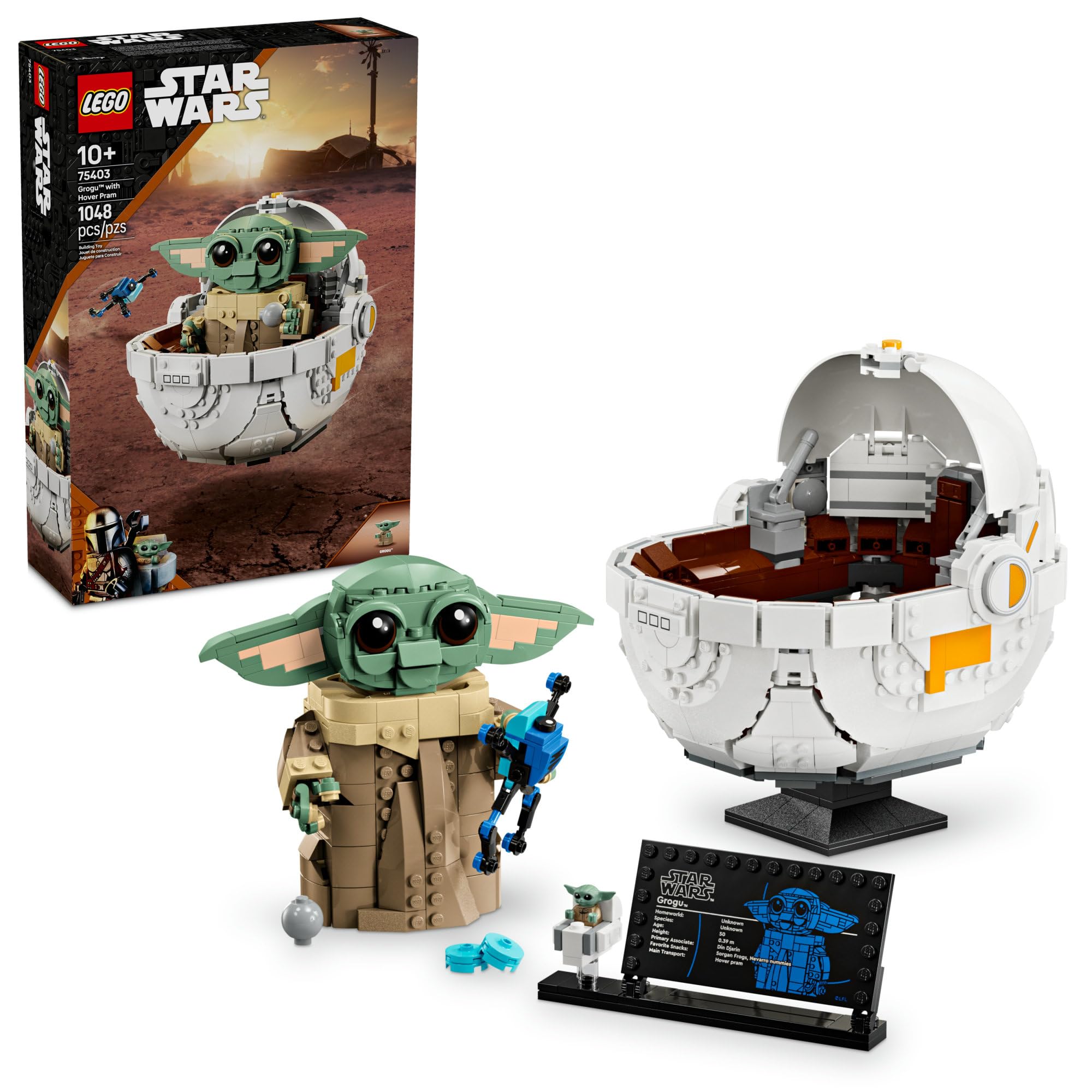 75403 Star Wars Grogu with Hover Pram