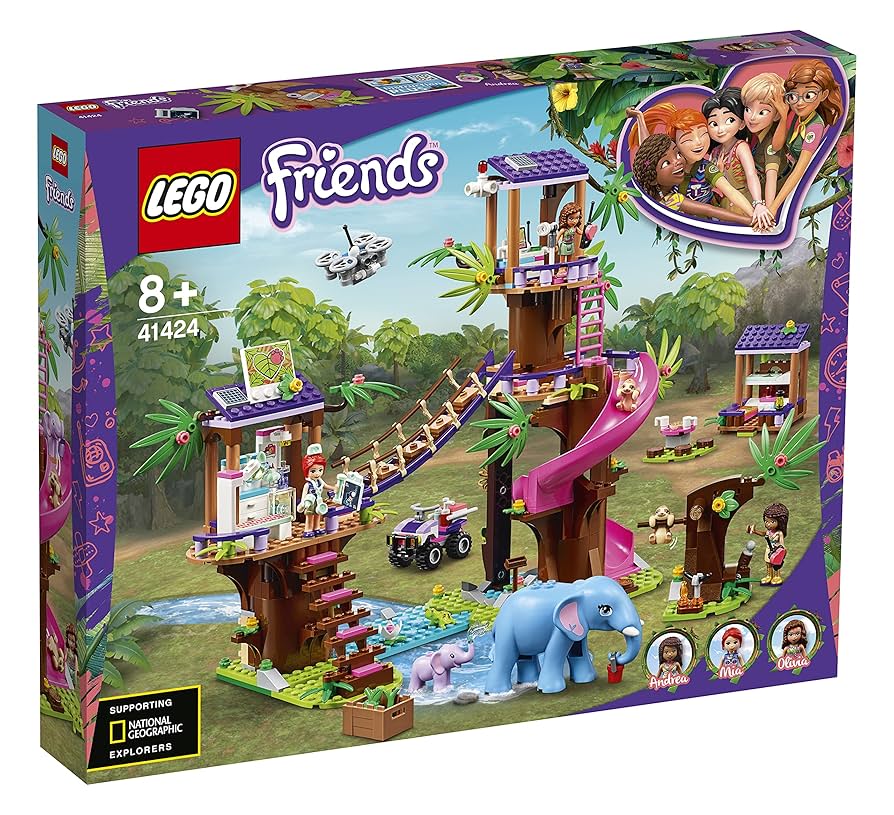 41424 Friends Jungle Rescue Base