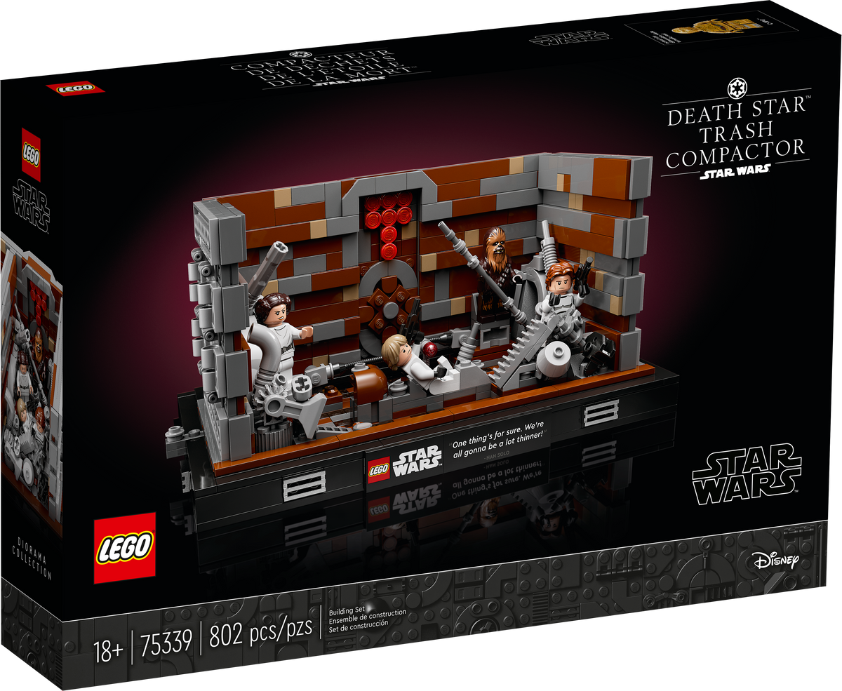 U-75339 USED Death Star™ Trash Compactor Diorama