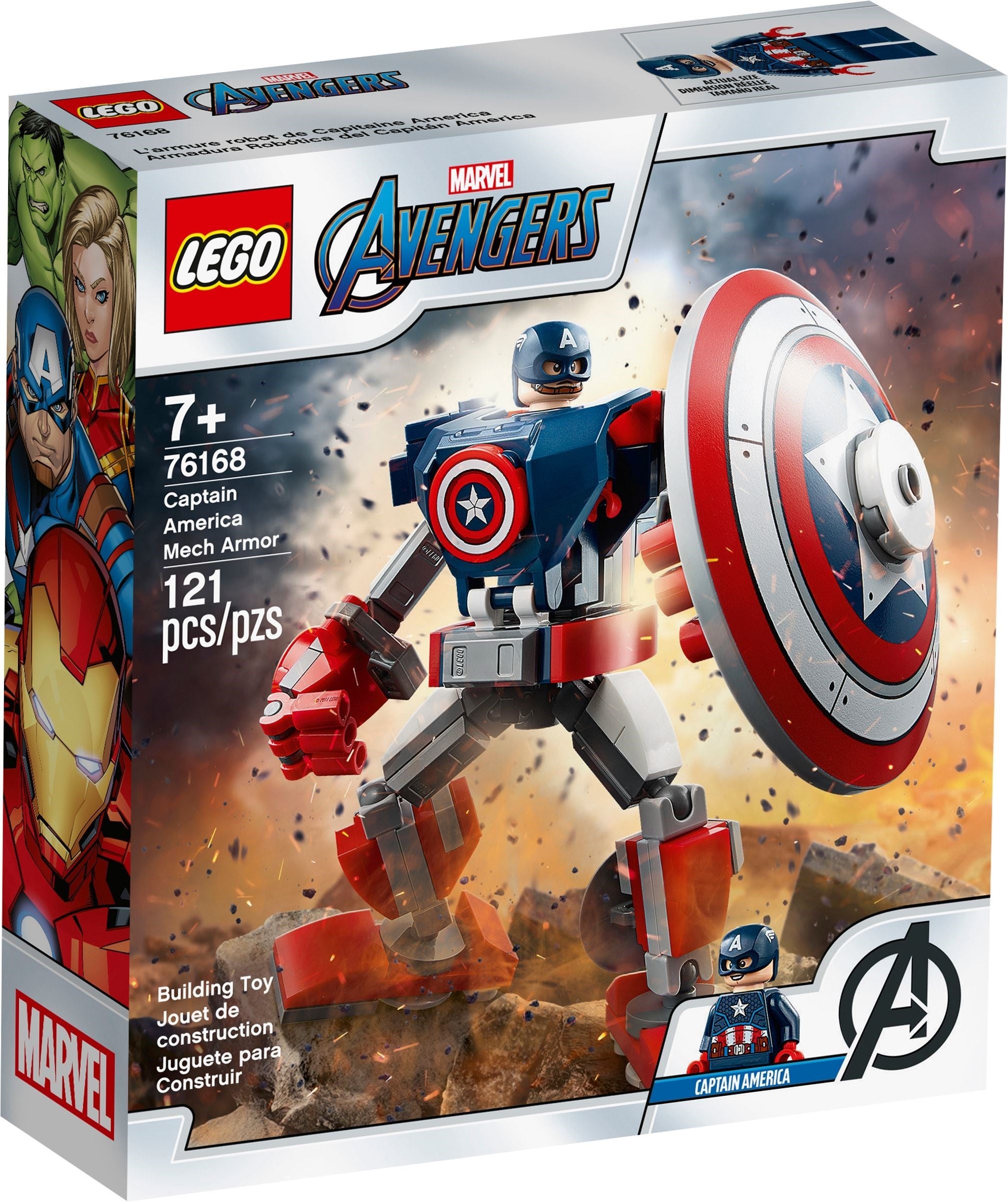U-76168 Used Captain America Mech Armor