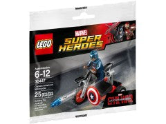 30447 Marvel Captain America's Motorcycle Polybag