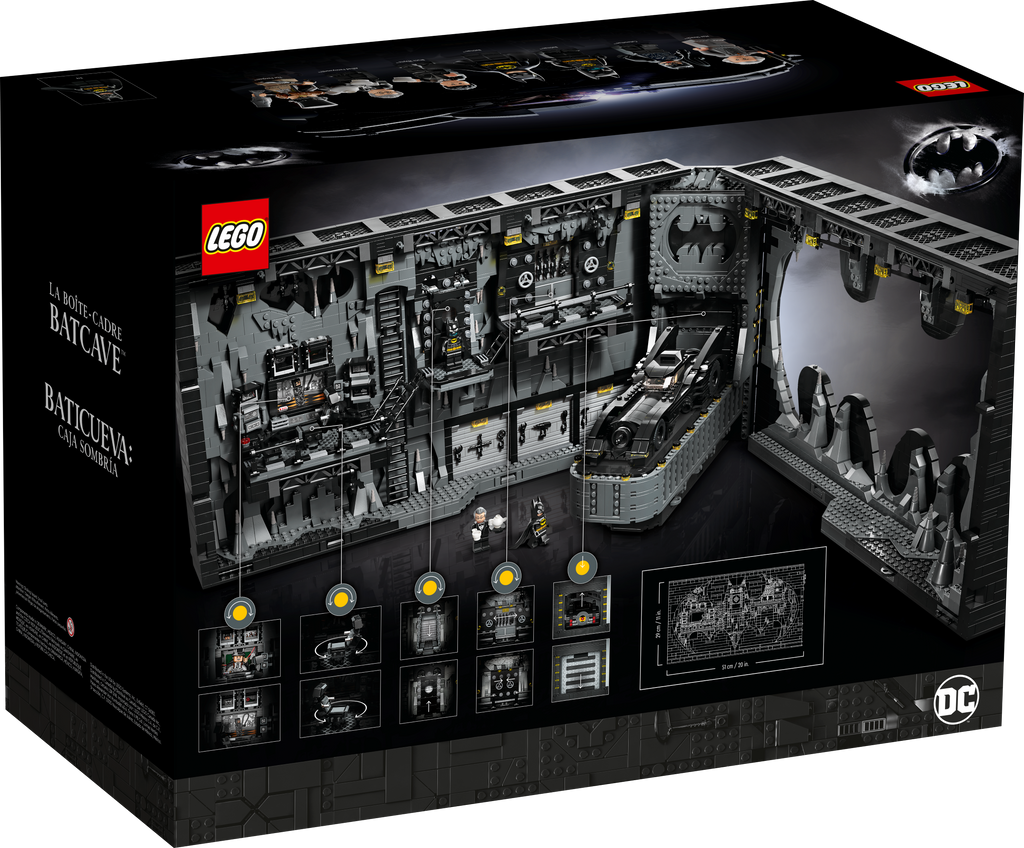 D15-76252 Damaged Batcave – Shadow Box