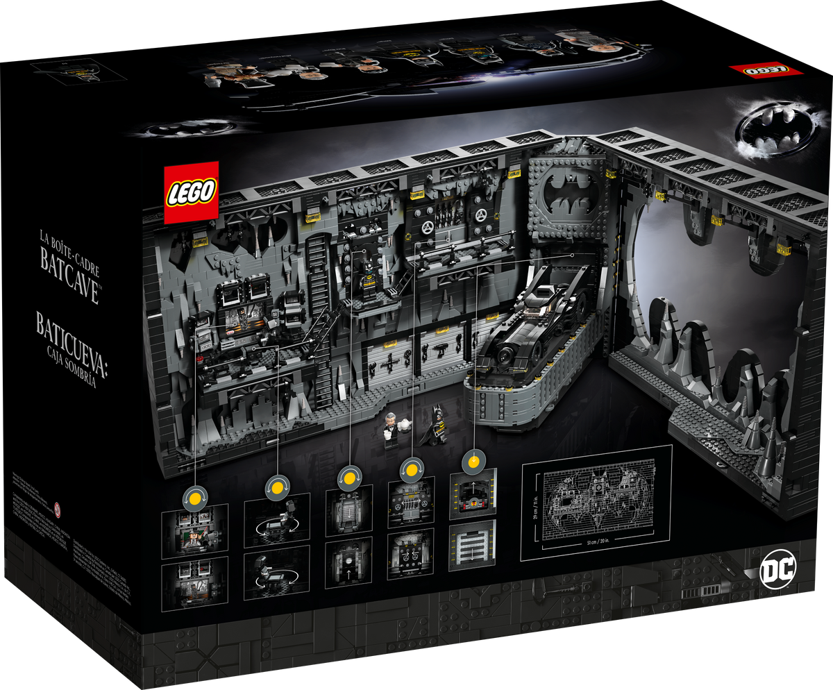 D15-76252 Damaged Batcave – Shadow Box