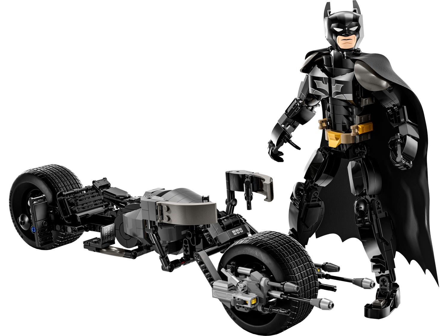 76273 Batman™ Construction Figure and the Bat-Pod Bike