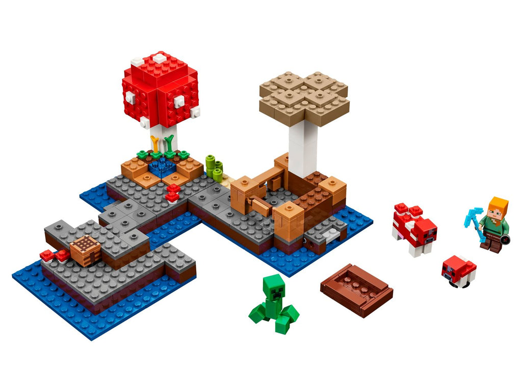 21129 Minecraft - The Mushroom Island (Retired 2018)