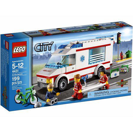 U-4431 Used Lego City Ambulance Set
