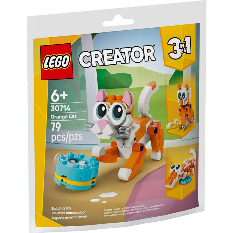 30714 LEGO Creator 3 in 1 Orange Cat Polybag