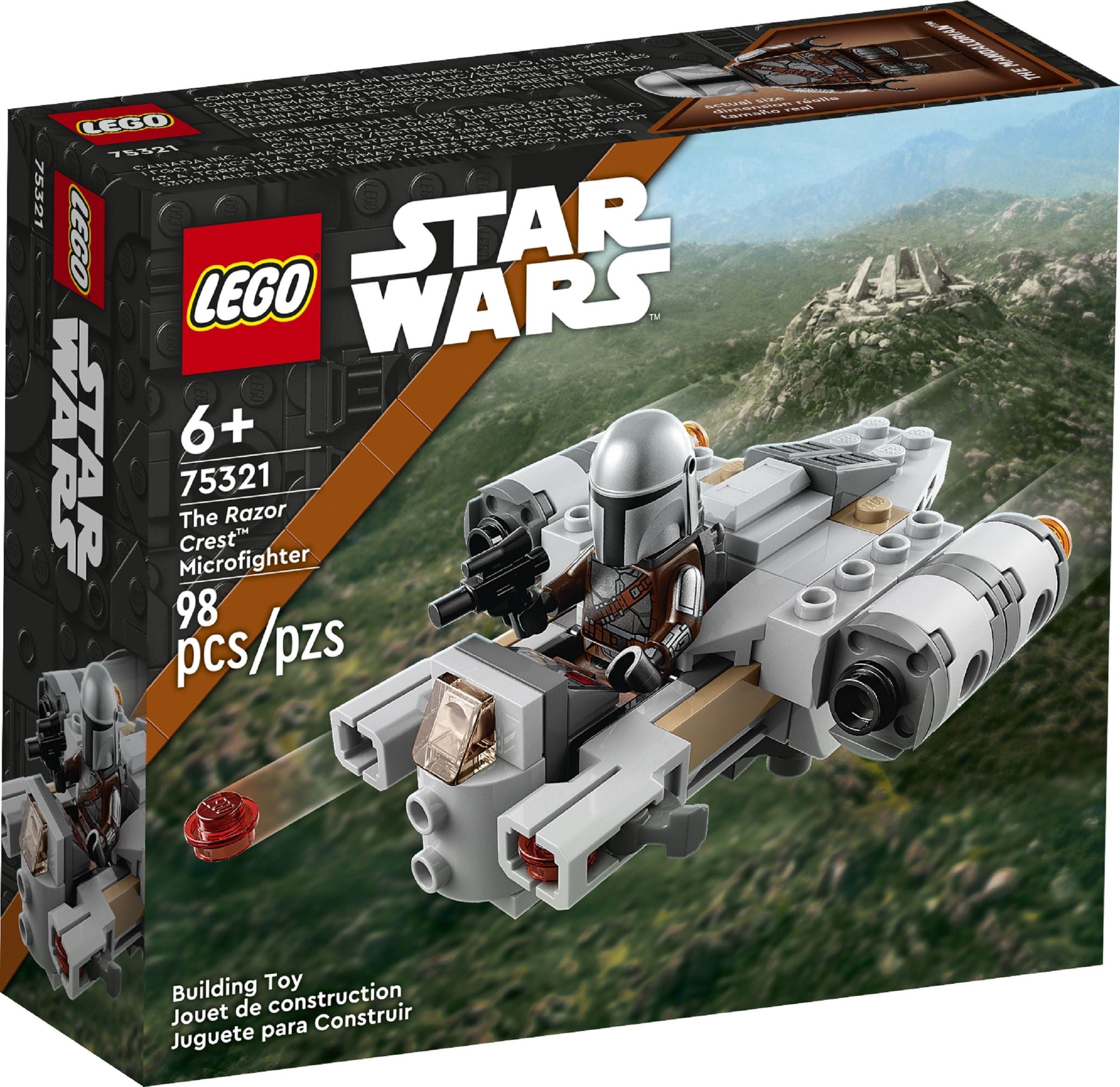 D10-75321 Damaged Lego The Razor Crest™ Microfighter