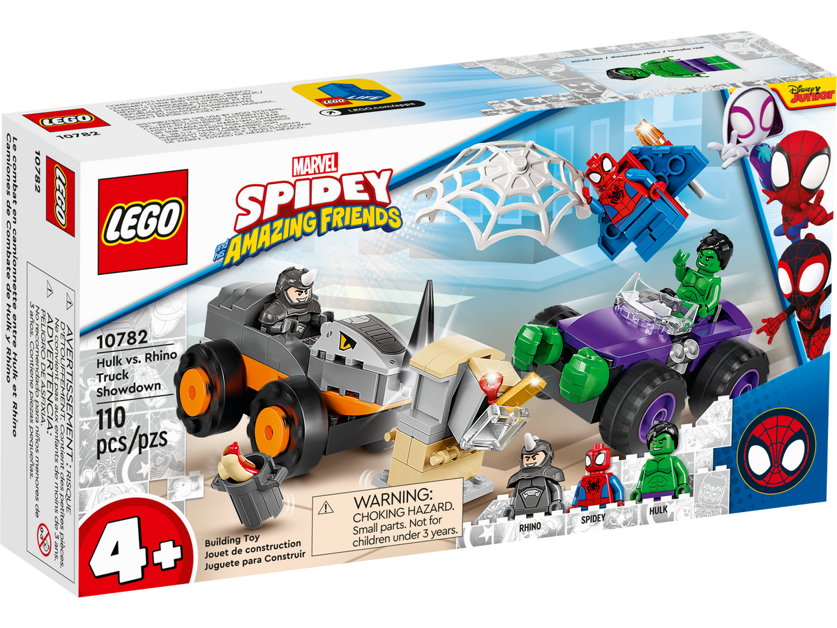 10782 Lego Marvel Hulk vs. Rhino Truck Showdown