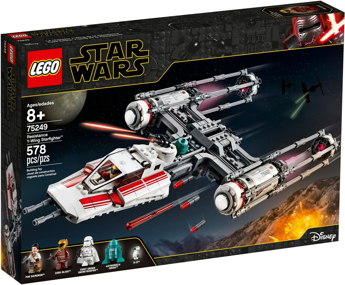 U-75249 USED Resistance Y-wing Starfighter